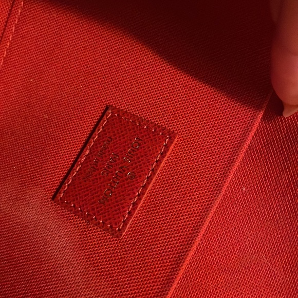 LOUIS VUITTON DAMIER EBENE POCHETTE FELICIE CHAIN WALLET - Picture 8 of 11